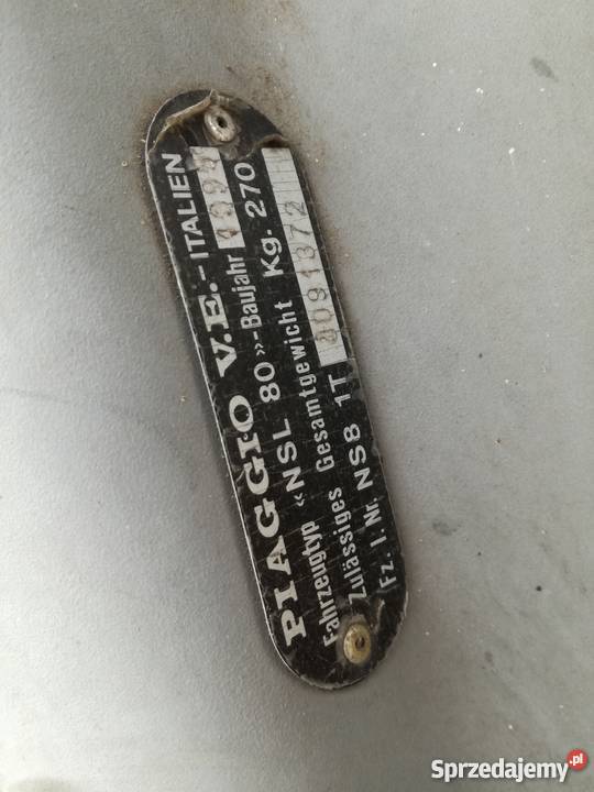 Piaggio sfera nsl 1995 lubuskie