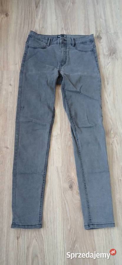 Szare jeansy skinny jeans Grudziądz