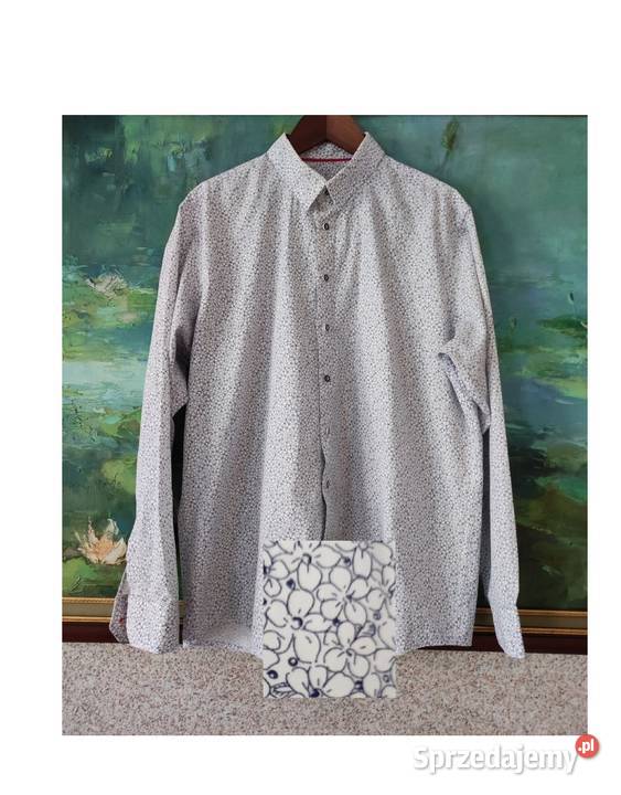 koszula z kołnierzykiem casual duża elegancka Kielce