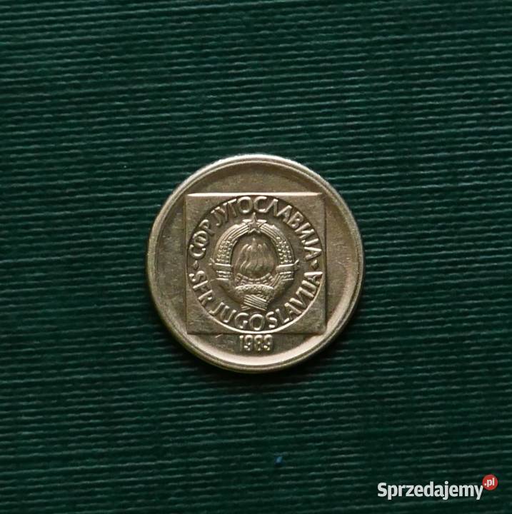 JUGOSŁAWIA 10 dinarów 1989r Gliwice