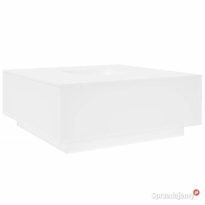 Stolik kawowy biały 100x100x40 materiał sprzedam