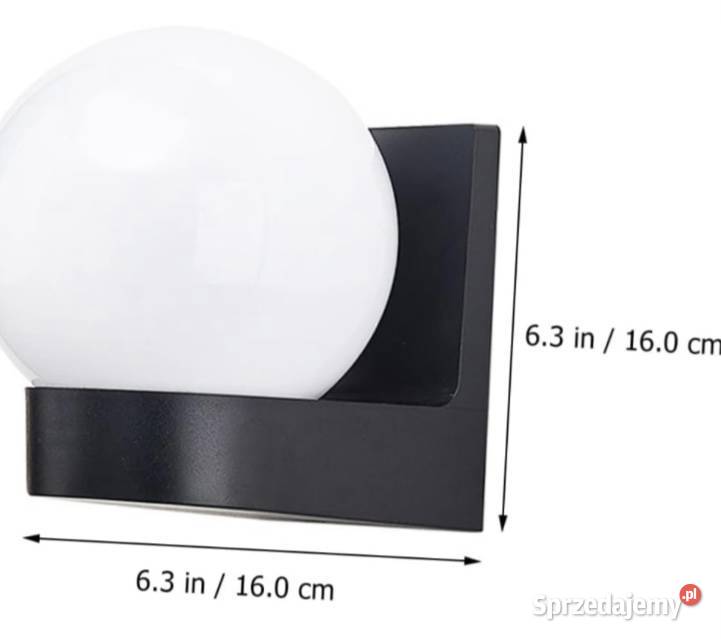 Kinkiety z kloszem kulistym Szczecin