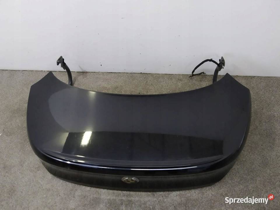 KLAPA TYŁ CZARNA BLACK Bmw Seria 6 II 20032010