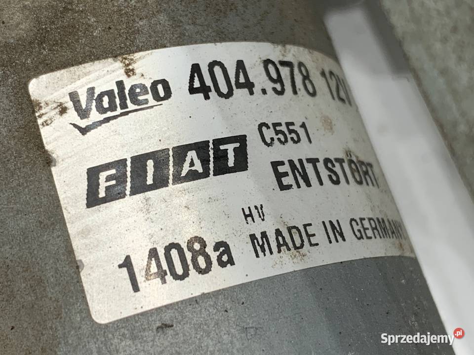 MECHANIZM WYCIERACZEK PRZÓD FIAT GRANDE PUNTO sprzedam