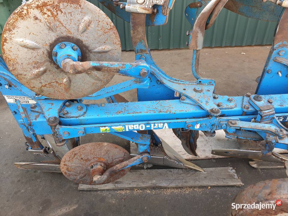 Pług Lemken 4skibowy VariOpal 120 Vario 2m lubuskie Śliwnik sprzedam