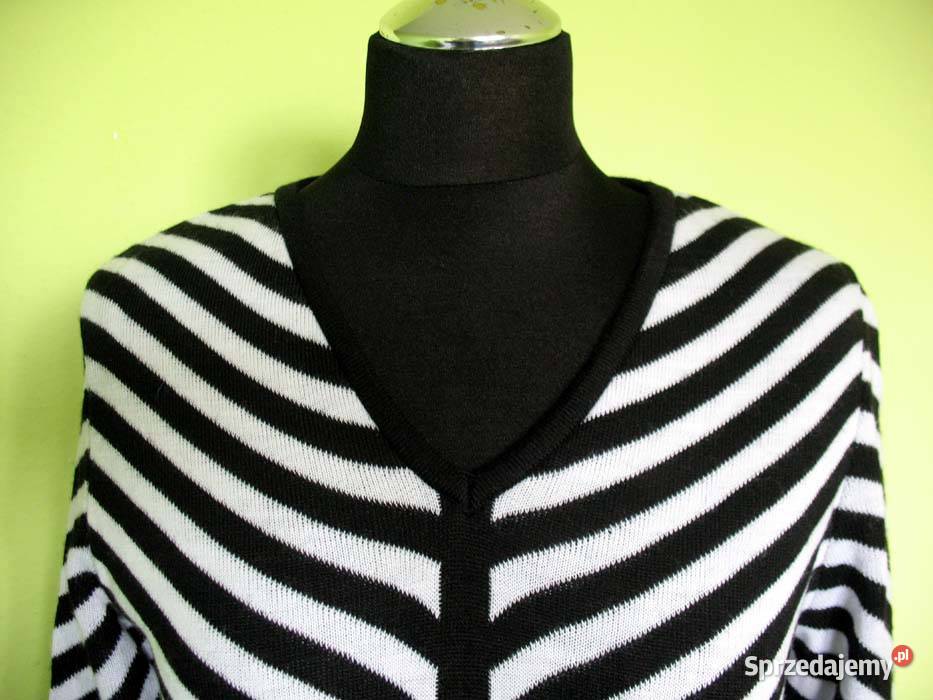 Bluzka sweter w serek 38 M biust 96 Nowy Siedlce
