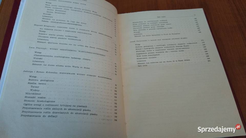 Wydmy śródlądowe Polski studium zbiorowe Cz 1 Książki i Podręczniki Gdańsk