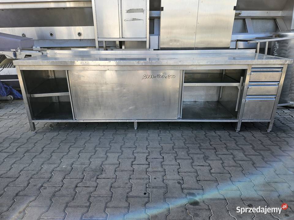 Stół roboczy 3000x800x850mm