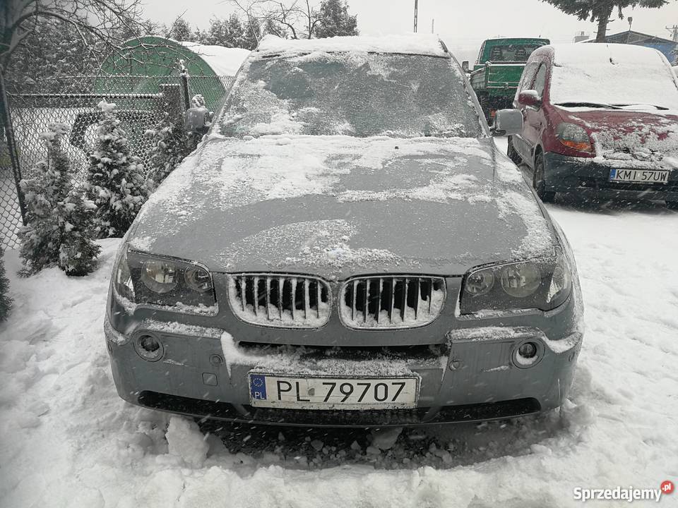 BMW X3 30 Dizel Skóra Uszkodzona pompa paliwa