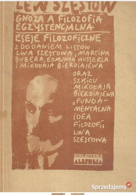 Gnoza a filozofia egzystencjalna Książki naukowe i popularnonaukowe łódzkie Łódź