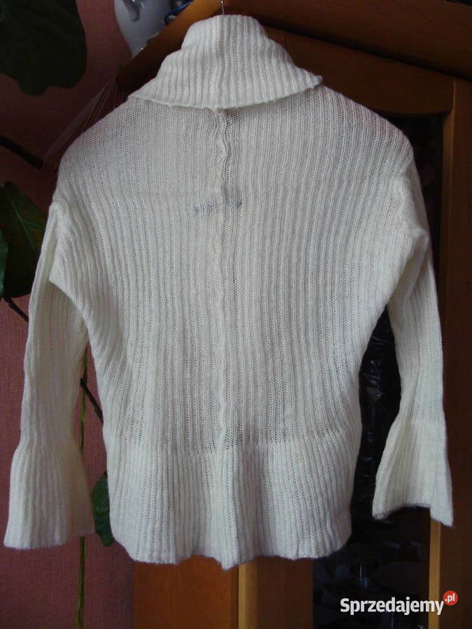 nowy sweter narzutka ecru Łódź
