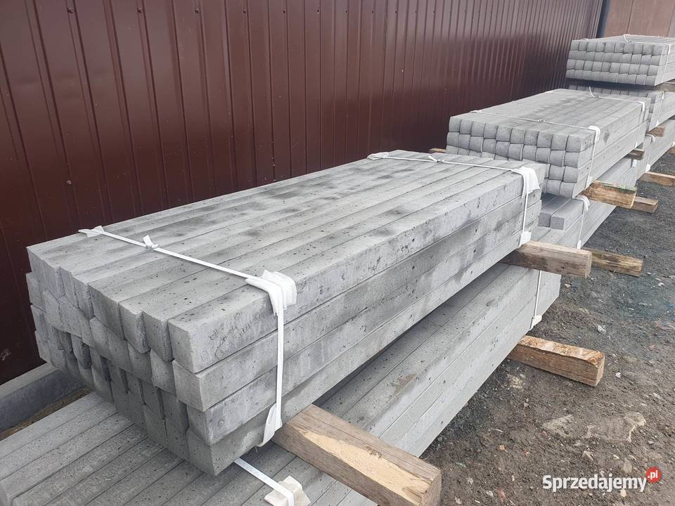 słupki betonowe Długość 20 mb Ogrodzenia i bramy Karmanowice sprzedam
