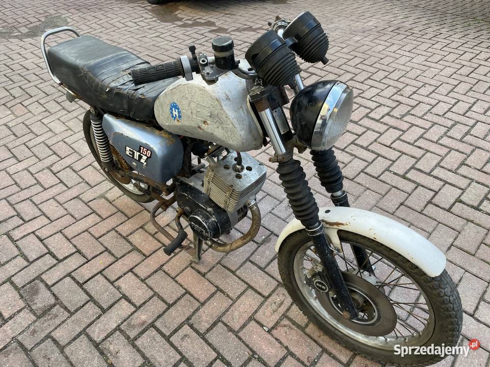 1987 MZ ETZ 150 małopolskie Mszana Dolna