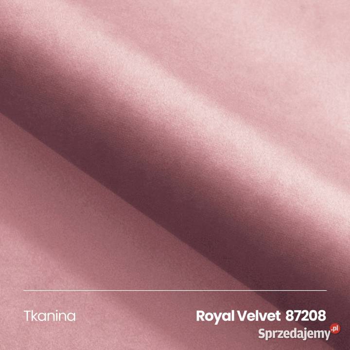 Łóżko Tapicerowane Premium Cassy Pudrowy Róż Poznań