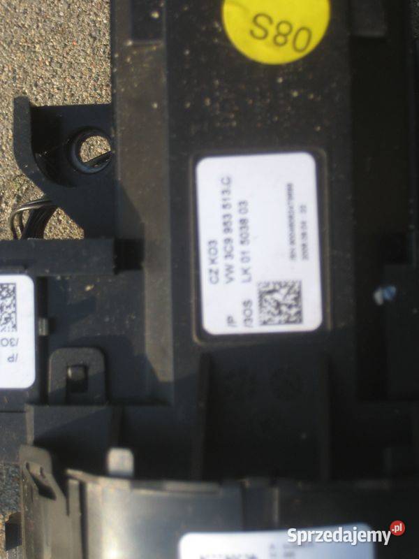 vw passat b6 kombi 0510r przełącznik wycieraczek Panele sterowania, przełączniki Rakoniewice