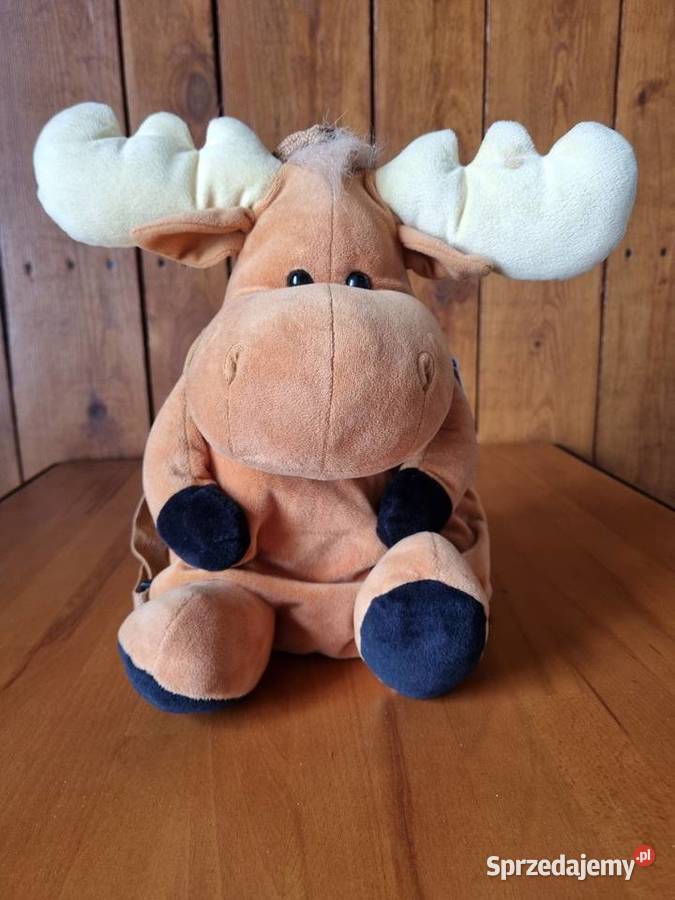 Maskotkowy plecak Łoś