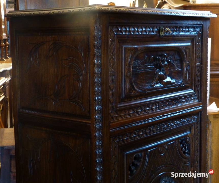 Wspaniala szafka bretońska dąbsklep Dąbrowa Dąbrowa Górnicza sprzedam