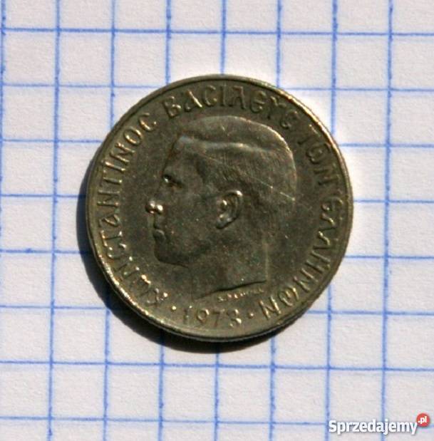 2 DRACHMY 1973 GRECJA lubelskie Piszczac sprzedam