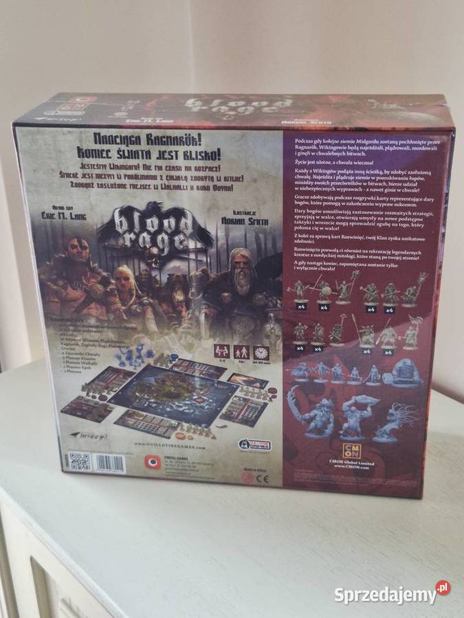 Blood Rage edycja polska nowa i nieodpakowana Pruszcz Gdański sprzedam