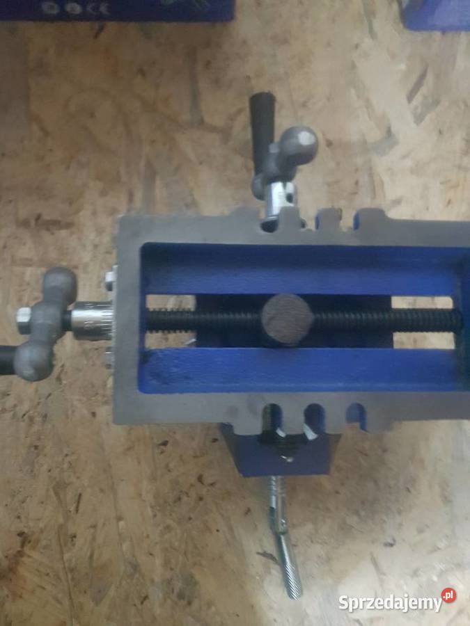 Imadło maszynowe 75mm dwuosiowe krzyżowe imadła wielkopolskie Głogowa