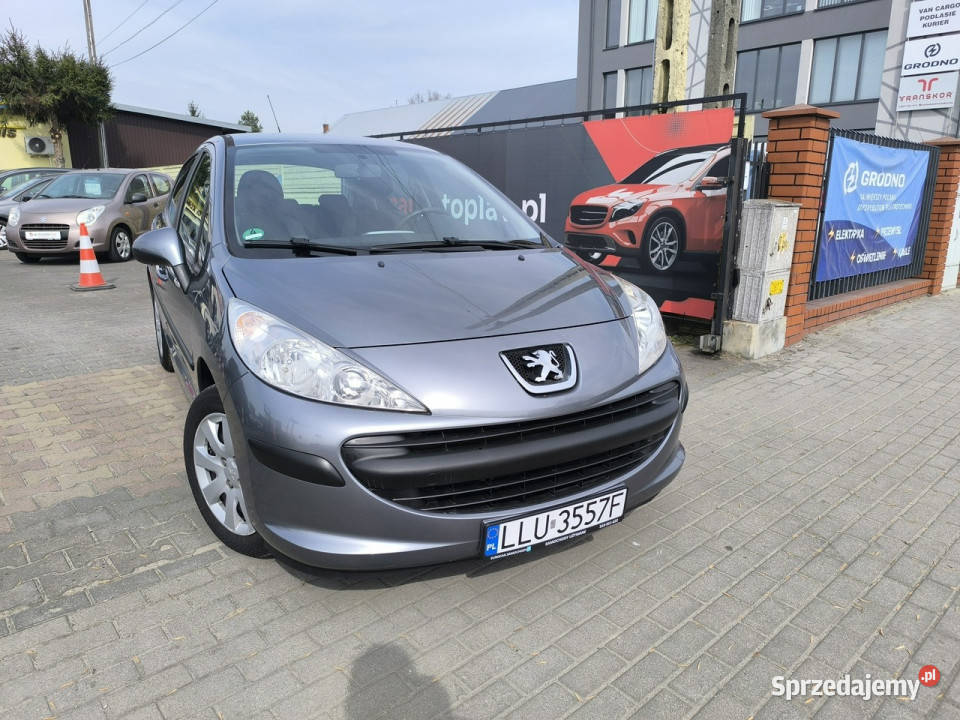 Peugeot 207 14i 16V 95 Klimatyzacja ABS lubelskie