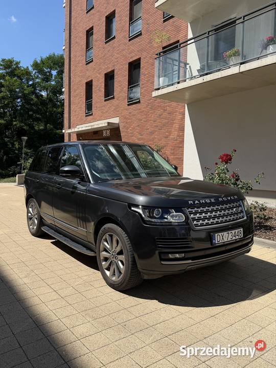 Land Rover Range Rover 44D 340 Automat 4x4 regulowane zawieszenie Wrocław