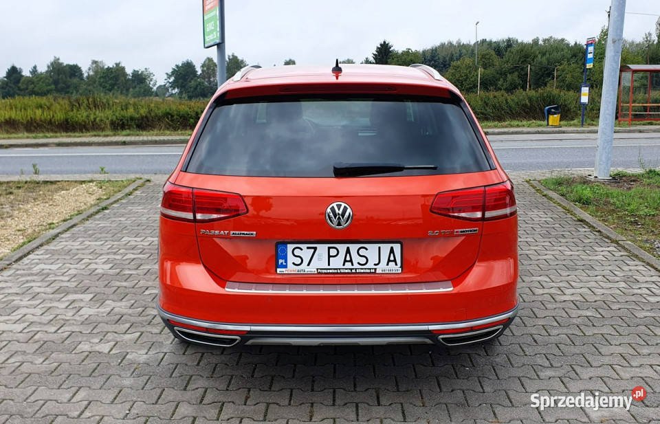 Volkswagen Passat Alltrack Oryginalny Rok produkcji 2016 śląskie