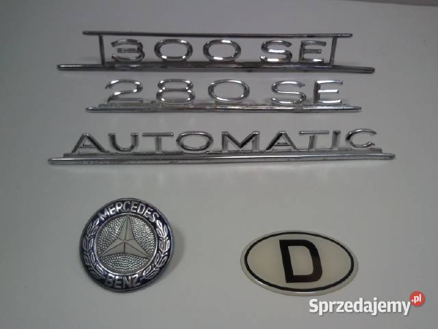 Mercedes Benz W 109 W 111 W 112 W113 znaczek Lublin