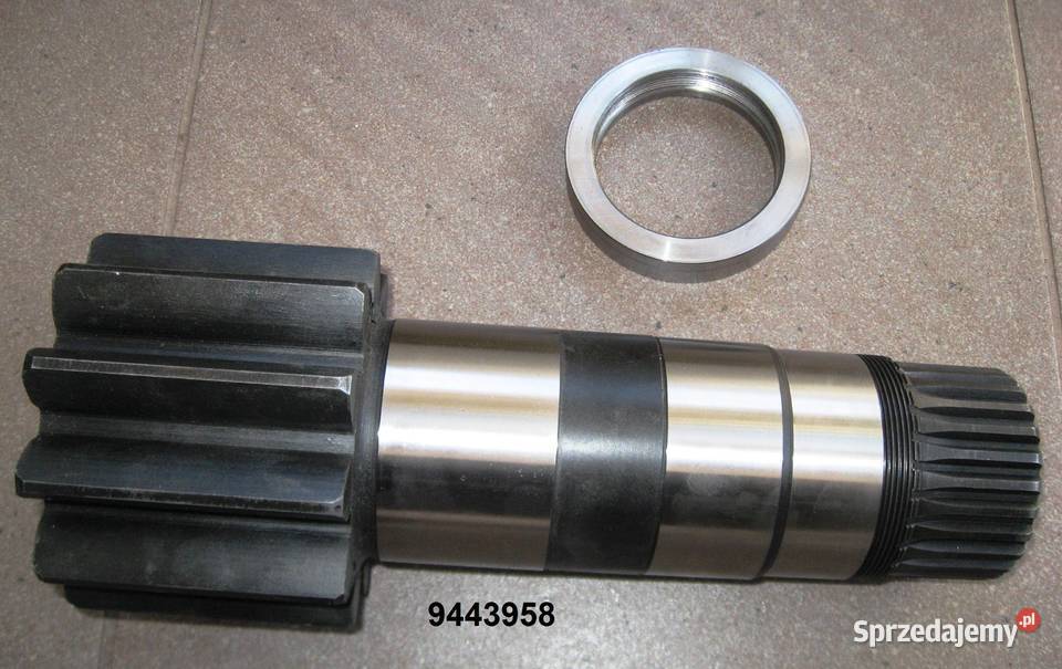Wał zębaty przekł obr Z11 M10 L342mm do koparki Pozostałe Czekanów