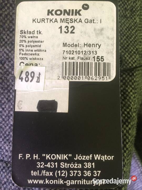 Kurtka męska jesienny 4xl Duży rozmiar Limanowa