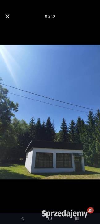 Dom budynek z działką Bieszczady piękna okolica Brelików