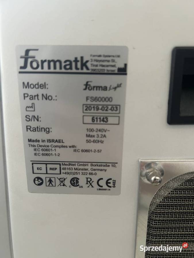 Laser dermatologiczny Formatk Forma Light Warszawa