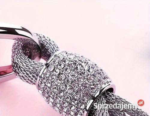Kobiecy breloczek do kluczy w stylu glamour Warszawa sprzedam