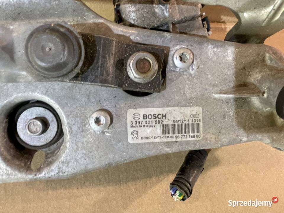 Mechanizm silniczek wycieraczek peugeot 308 II 2 Szczecin sprzedam