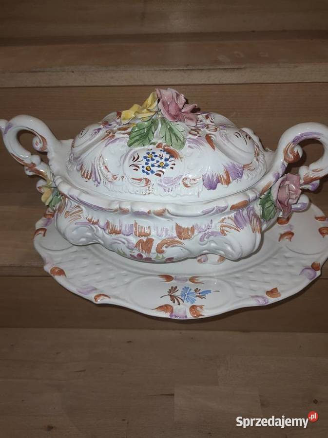 waza porcelana włoska Fałków