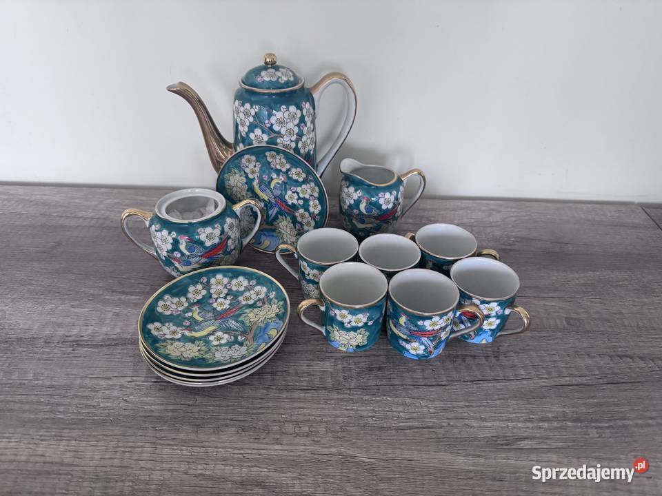 GS porcelain Przepiękny zestaw do kawyherbaty Warszawa sprzedam