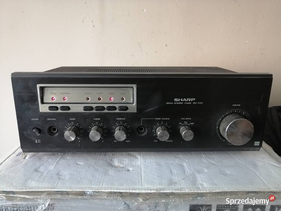 Wzmacniacz Sharp sm 1122 H wzmacniacz vintage Legnica