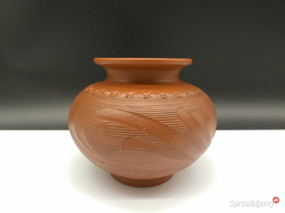 Wazon wazonik gliniany wielkopolskie Raszków