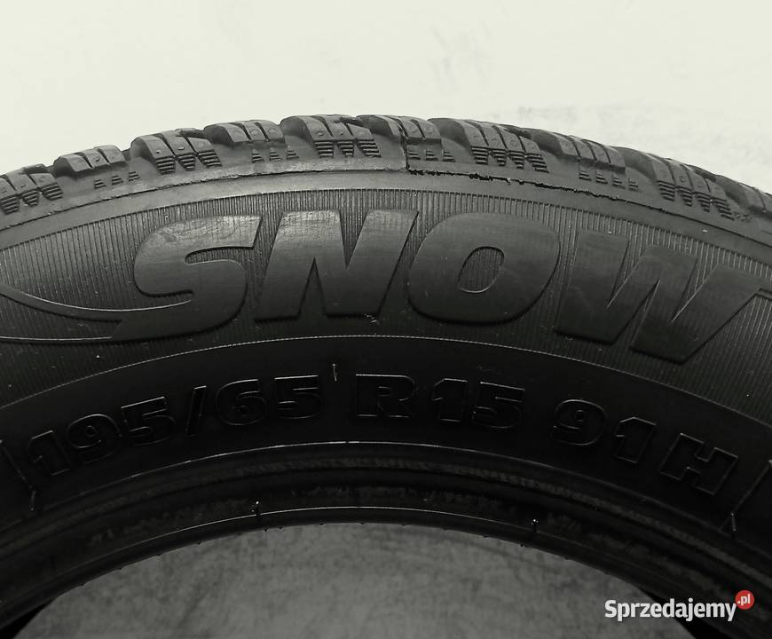 Opony 19565 R15 KORMORAN SNOW Zima Komplet łódzkie sprzedam