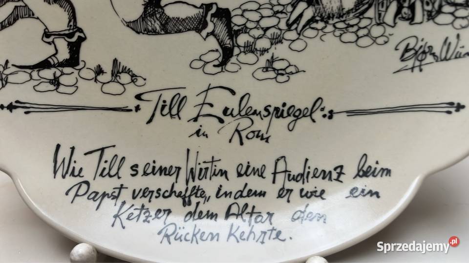 Patera z serii Till Eulenspiegel projekt Bjrn Gdańsk