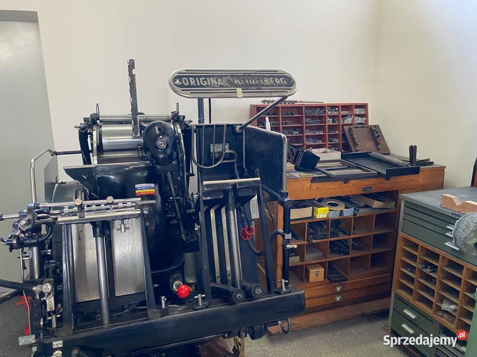 Heidelberg Tygiel A4 dolnośląskie Ząbkowice Śląskie