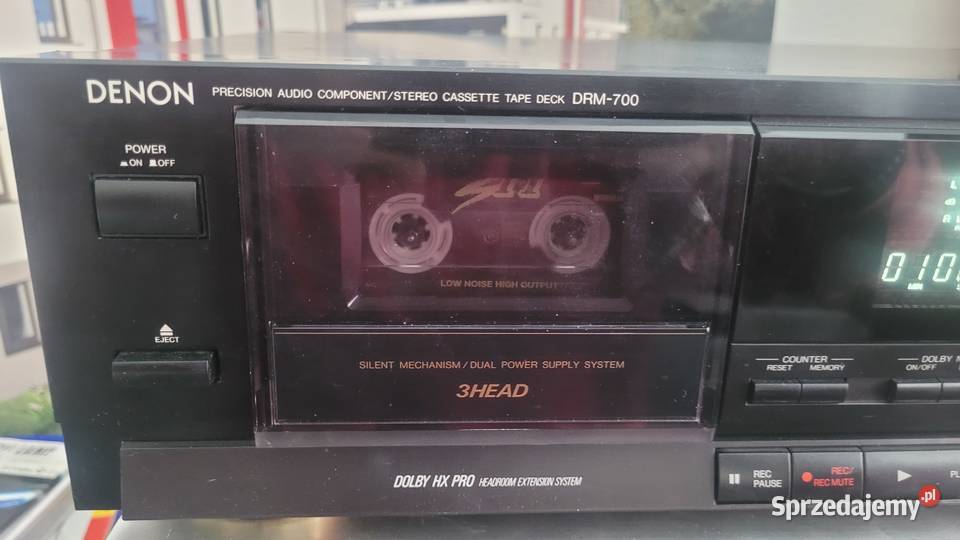 DENON DRM 700 magnetofon 3 głowicowy Jasło