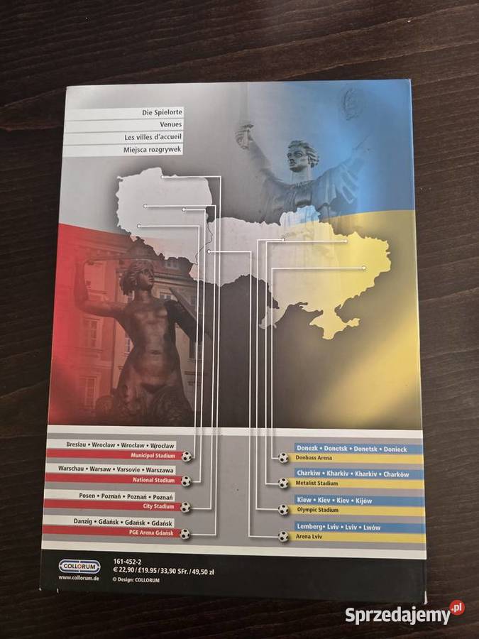 Album medale monety Euro 2012 Żary