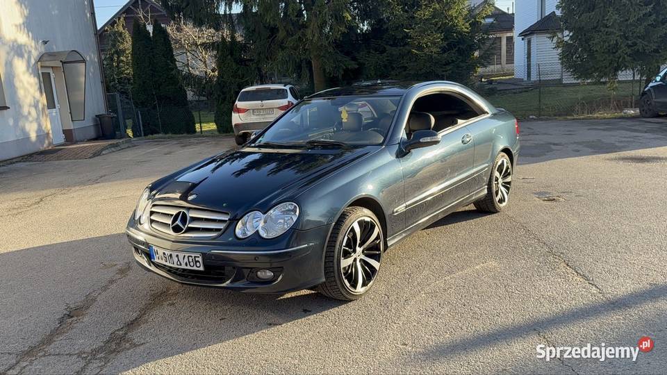 Mercedes clk 200 okazja NOWY ROZRZĄD I PEŁEN komputer pokładowy Nowa Góra