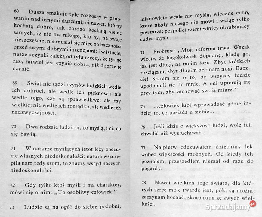 Myśli Montesquieu Pozostałe Chełm