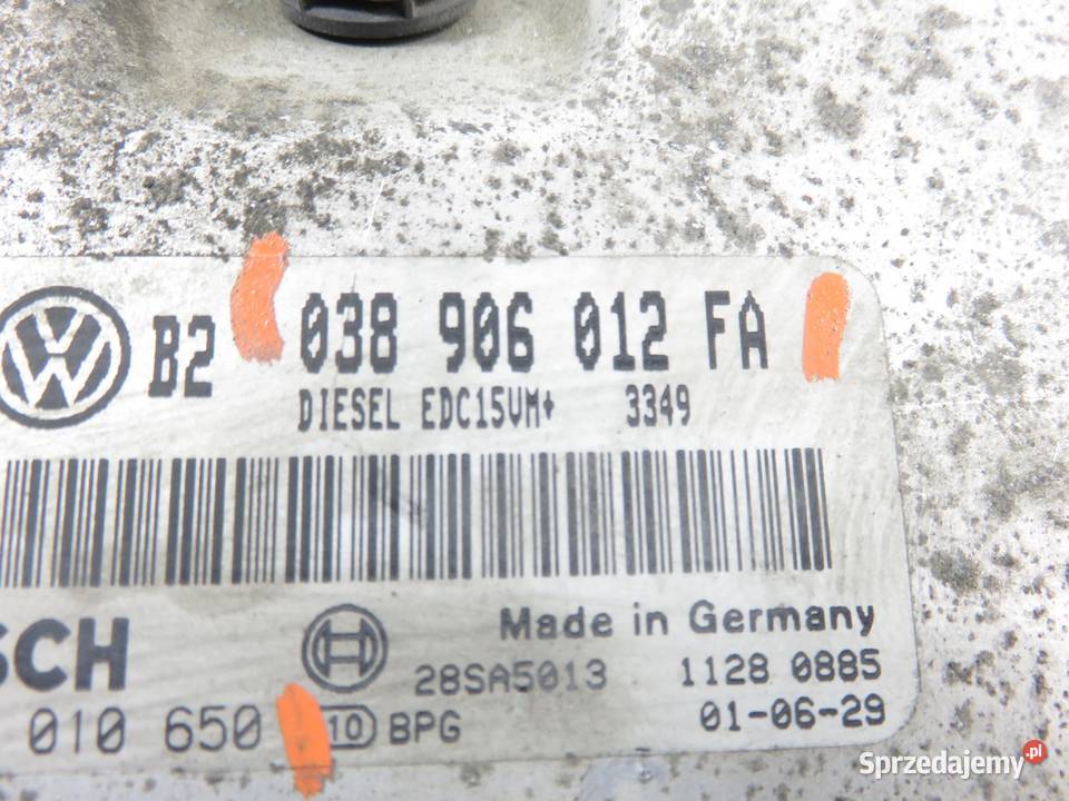 STEROWNIK VW GOLF IV 1J1 19 TDI 90 ALH