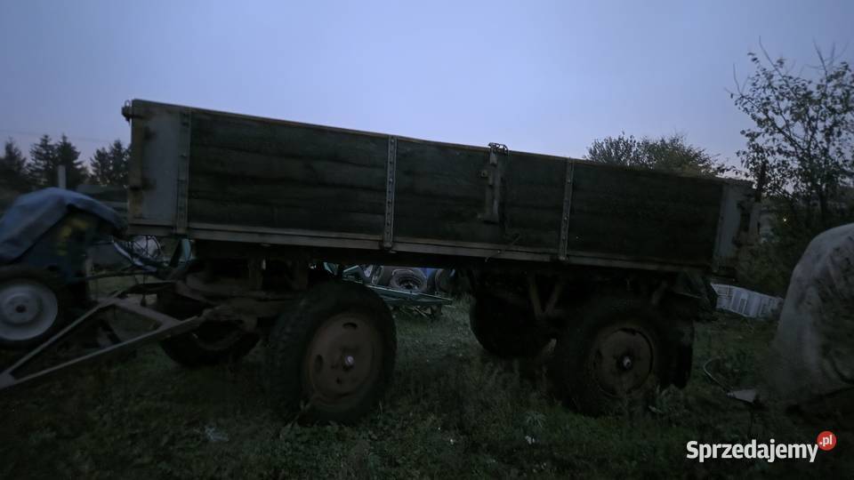 Przyczepa rolnicza d43 wywrot nieuszkodzony Mierzęcice