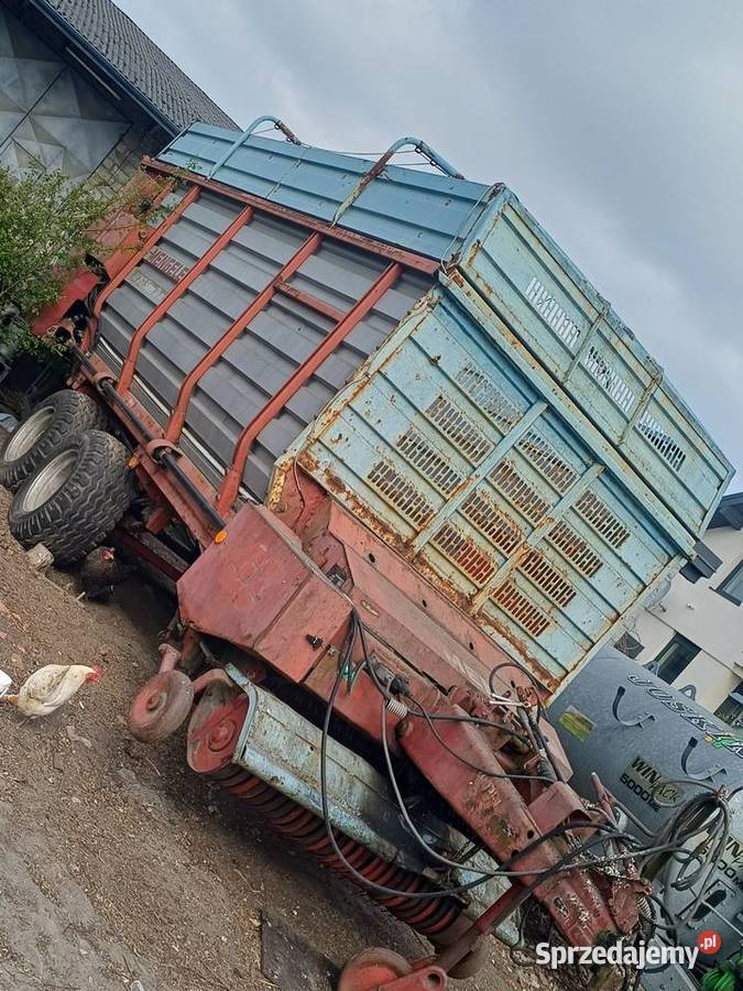 Przyczepa samozbierająca Mengele nieuszkodzony łódzkie