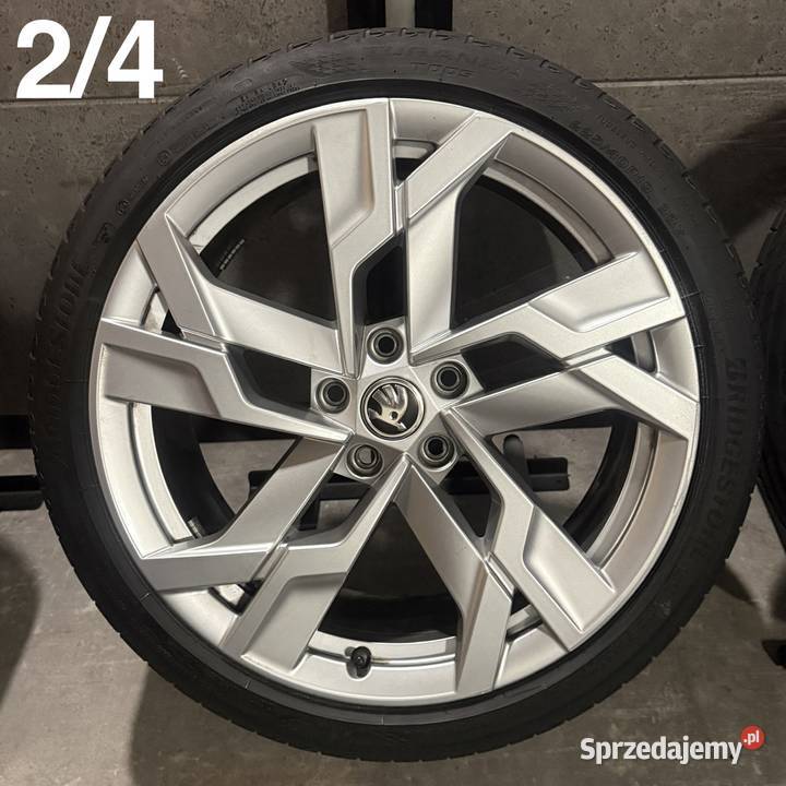 19 Skoda OEM Superb Octavia felgi koła komplet z Samochodowe Lubasz sprzedam
