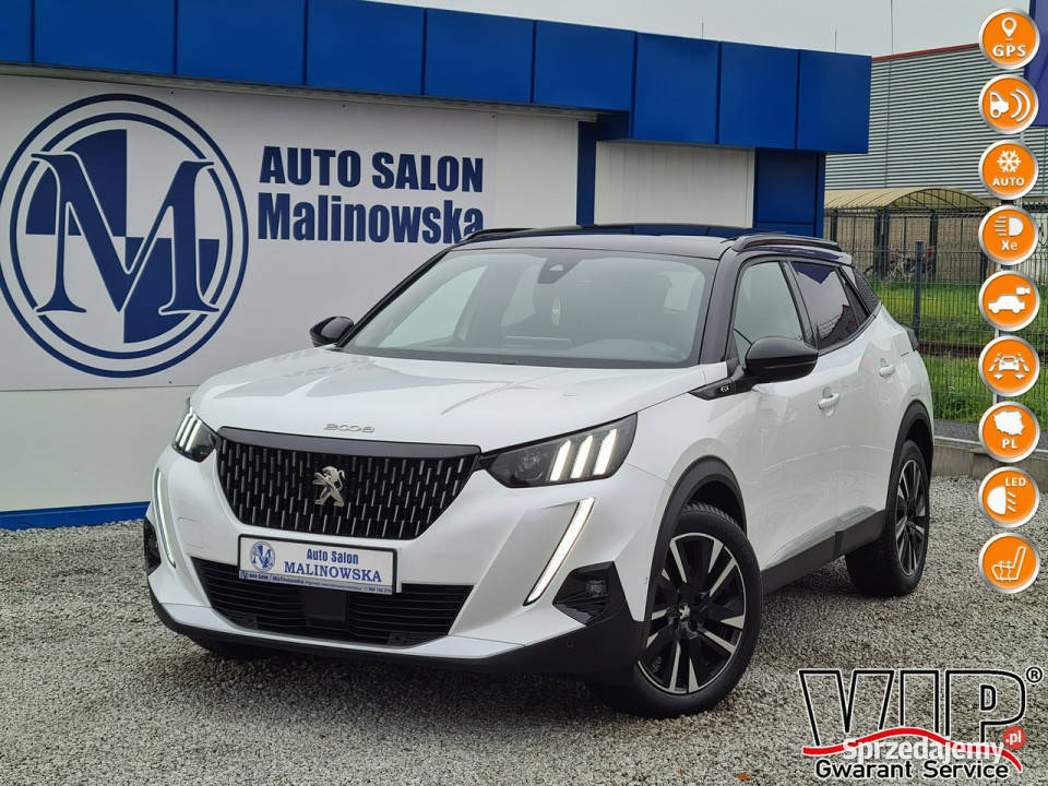 Peugeot 2008 GT Szyberdach FOCAL Navi 2xPDC światła przeciwmgielne Wągrowiec
